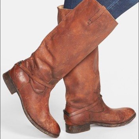 Frye Shoes - AUTHENTIC FRYE DISTRESSED BOOTS